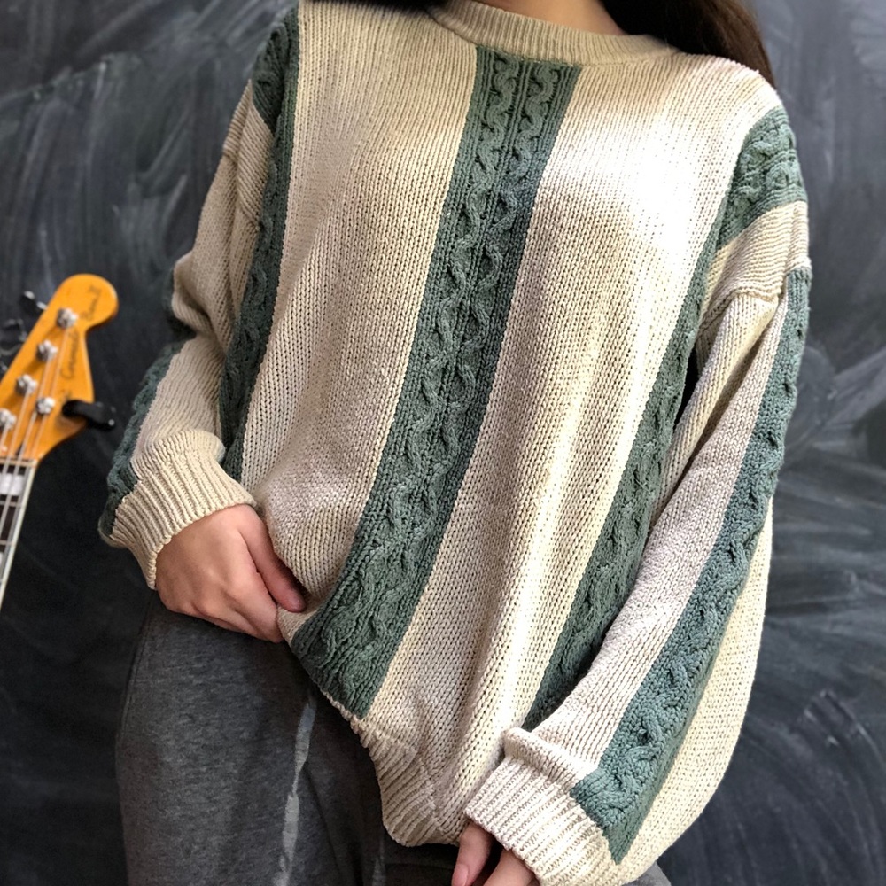 Vintage Striped Sweater